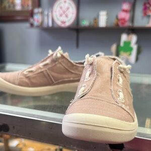Blowfish Light Pink Canvas Sneakers
